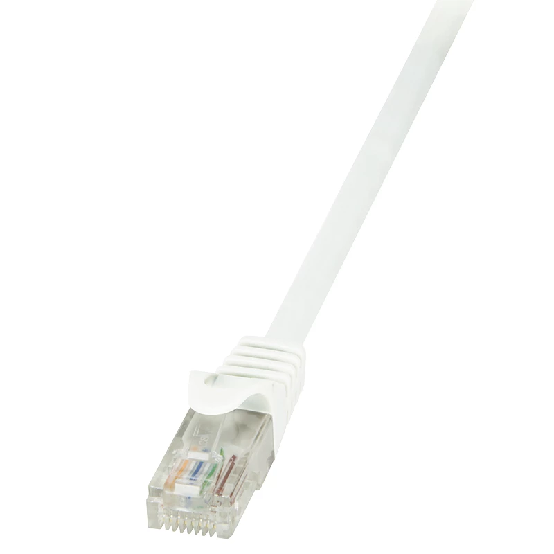 LogiLink EconLine Cat.6 U/UTP -verkkokaapeli, RJ45, 1,5 m, valkoinen