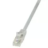 LogiLink EconLine Cat.6 U/UTP RJ45 -verkkokaapeli – 1 m, harmaa (CP2032U)
