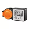 LogiLink Energiankulutusmittari ulkokäyttöön, LCD-näyttö, musta/oranssi