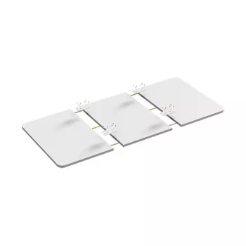 LOGILINK EO0038 pöytälevy, 3-osainen, 1200x600mm, valkoinen