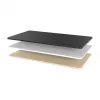 LOGILINK EO0039 pöytälevy, 3-osainen, 1200x600mm, musta