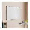 LogiLink EO0058 magneettinen valkotaulu 90x60 cm, lakattu teräs, seinäkiinnitys