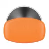 LOGILINK EO0071 ergonominen korkeussäädettävä keinutuoli, oranssi – 120 kg kantavuus, kaasujousi