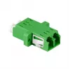 LogiLink FA02LC6 kuituadapteri LC duplex – laippa-asennus, vihreä (12 kpl:n pakkaus)