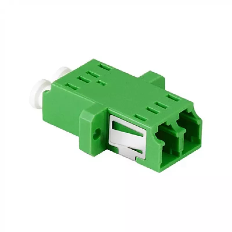 LogiLink FA02LC6 kuituadapteri LC duplex – laippa-asennus, vihreä (12 kpl:n pakkaus)