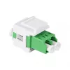 LogiLink FA03LC5 LC duplex kuituadapteri, laipaton, vihreä – 12 kpl