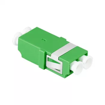 LogiLink FA03LC5 LC duplex kuituadapteri, laipaton, vihreä – 12 kpl