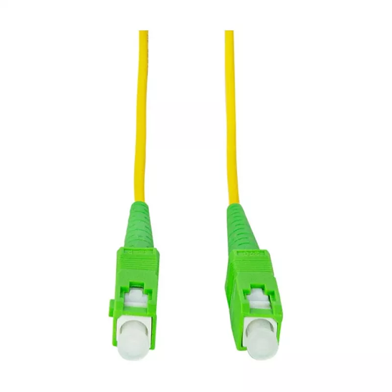 LogiLink kuitu-patchkaapeli – simplex, OS2 SM G.657.A2, SC/APC - SC/APC, 1 m, keltainen