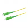 LogiLink kuitu-patchkaapeli – simplex, OS2 SM G.657.A2, SC/APC - SC/APC, 1 m, keltainen