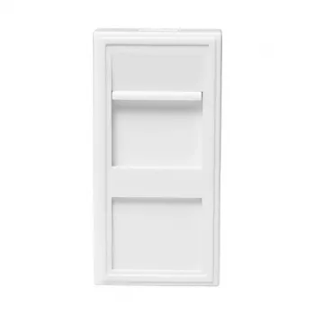 LOGILINK French Faceplate modulaarinen insertti 22,5x45 mm, valkoinen