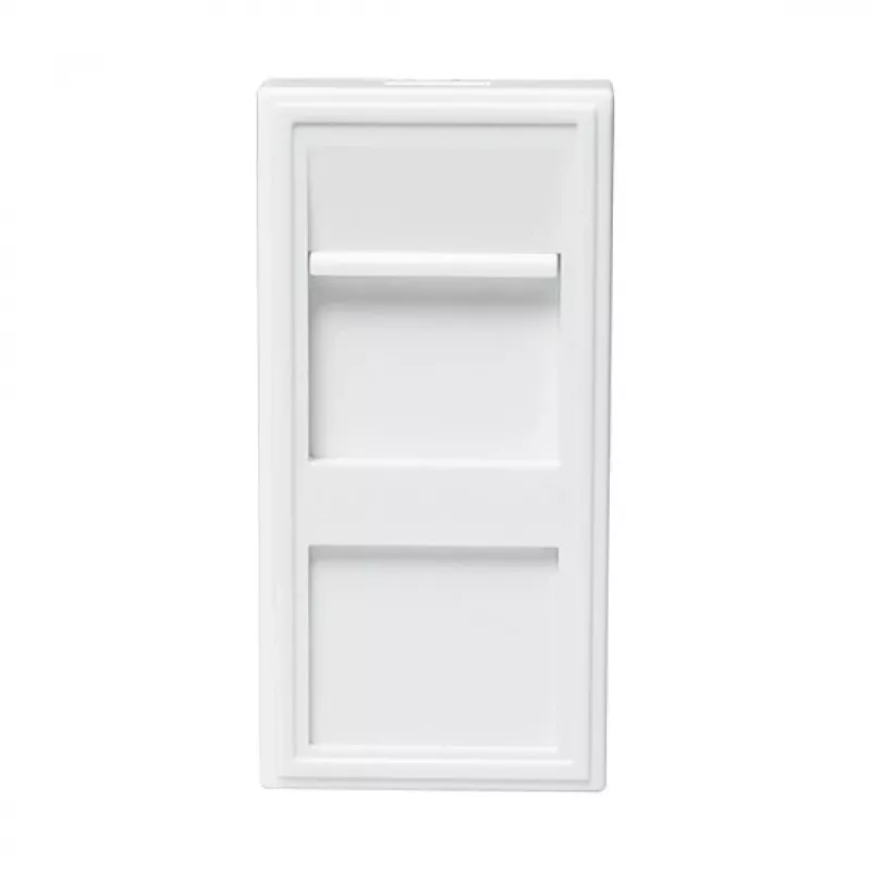 LOGILINK French Faceplate modulaarinen insertti 22,5x45 mm, valkoinen