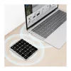 LogiLink ID0212 langaton numeronäppäimistö, 28 näppäintä, Bluetooth 5.0, Space Grey