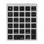 LogiLink ID0212 langaton numeronäppäimistö, 28 näppäintä, Bluetooth 5.0, Space Grey