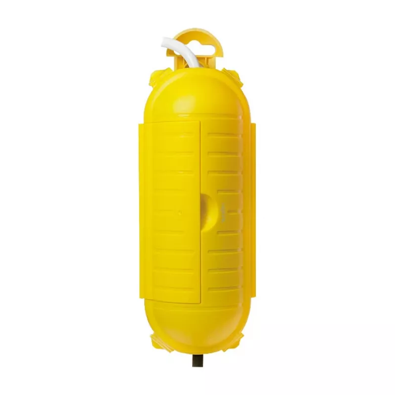LogiLink LPS217 ulkokaapelin suojakotelo, IP44, keltainen