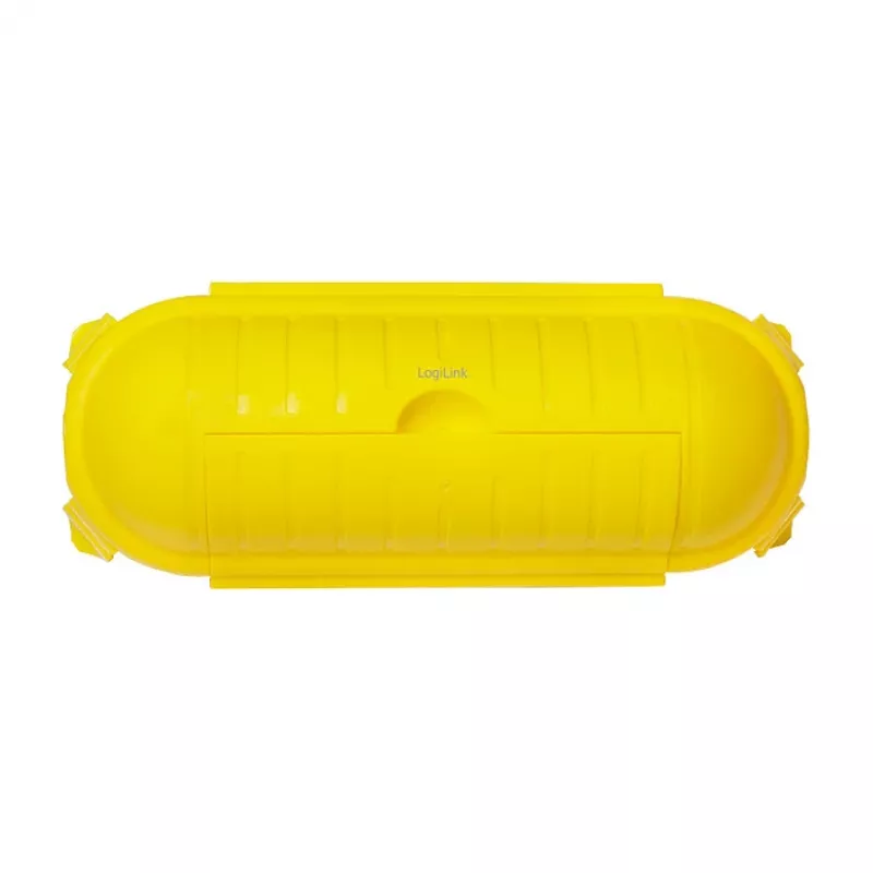 LogiLink LPS217 ulkokaapelin suojakotelo, IP44, keltainen