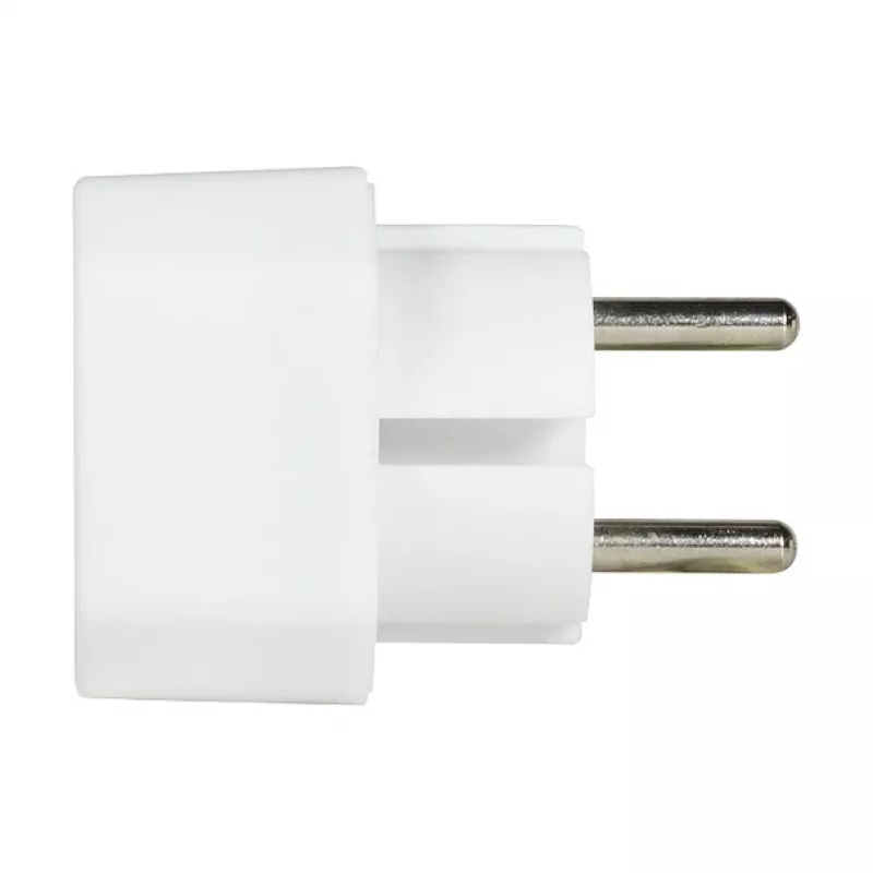 LogiLink LPS218 euro-pistorasia-adapteri 2 pistorasialla, valkoinen