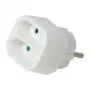 LogiLink LPS218 euro-pistorasia-adapteri 2 pistorasialla, valkoinen