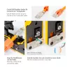 LogiLink modulaarinen liitin RJ45 Cat.6A STP Pass Through, 10 kpl:n pakkaus