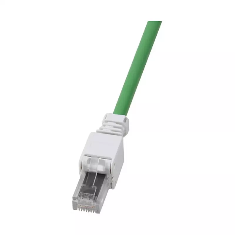 LogiLink modulaarinen liitin RJ45 Cat.6A, UTP, työkaluton, valkoinen