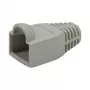 LogiLink modulaarinen RJ45-pistoke kaapelinsuojus 6.5mm harmaa, 50kpl
