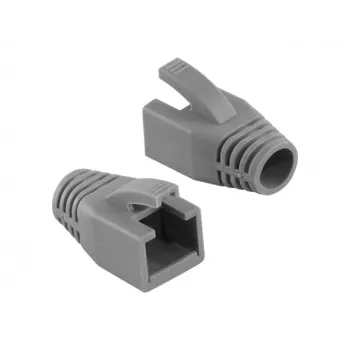 LogiLink MP0035 RJ45 vedonpoistoholkit, harmaa, 50 kpl:n pakkaus