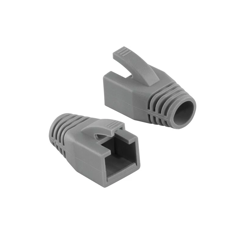 LogiLink MP0035 RJ45 vedonpoistoholkit, harmaa, 50 kpl:n pakkaus