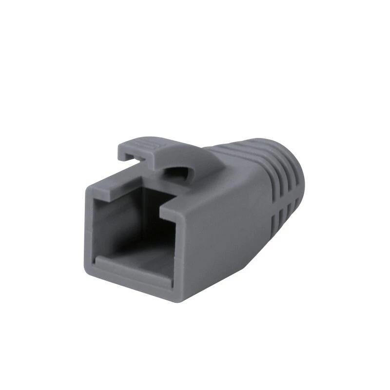 LogiLink MP0035 RJ45 vedonpoistoholkit, harmaa, 50 kpl:n pakkaus