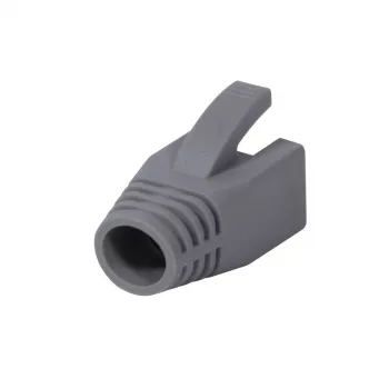 LogiLink MP0035 RJ45 vedonpoistoholkit, harmaa, 50 kpl:n pakkaus