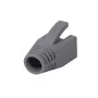 LogiLink MP0035 RJ45 vedonpoistoholkit, harmaa, 50 kpl:n pakkaus