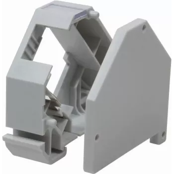 LogiLink MP0053 DIN-kiskoadapteri 1x RJ45 Keystone -moduulille, muovi, valkoinen