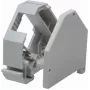 LogiLink MP0053 DIN-kiskoadapteri 1x RJ45 Keystone -moduulille, muovi, valkoinen
