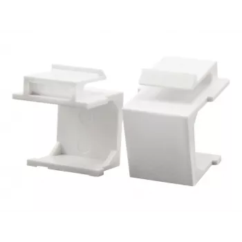 LogiLink NK0090 Keystone-sokkotulppa, valkoinen, 10 kpl
