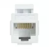LogiLink NK4012W Cat.6 UTP Keystone-liitin, 2x RJ45, valkoinen