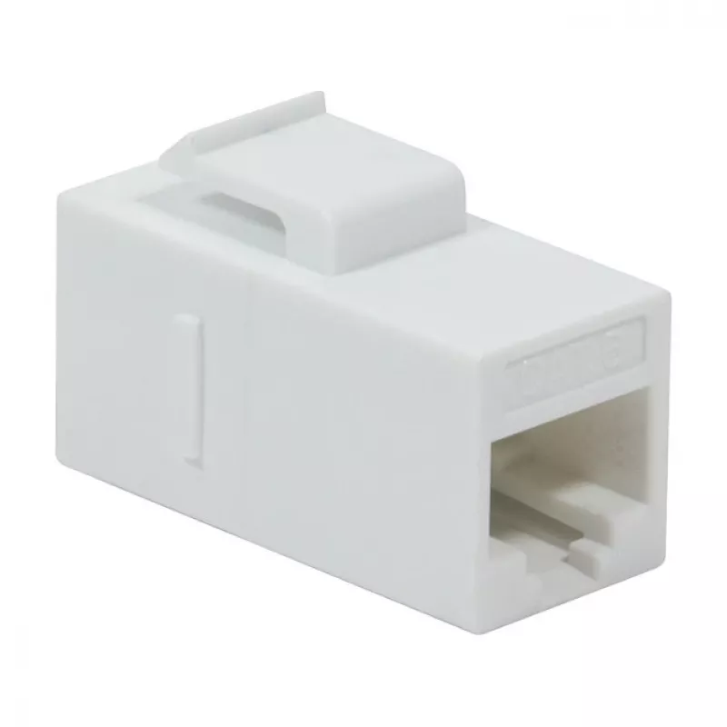 LogiLink NK4012W Cat.6 UTP Keystone-liitin, 2x RJ45, valkoinen