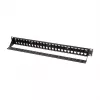 LogiLink NK4045 Keystone-patch-paneeli 1U 48 porttia suojaamaton musta
