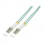 LogiLink OM3 LC/LC Duplex monimuotokuitu-verkkokaapeli 20 m aqua