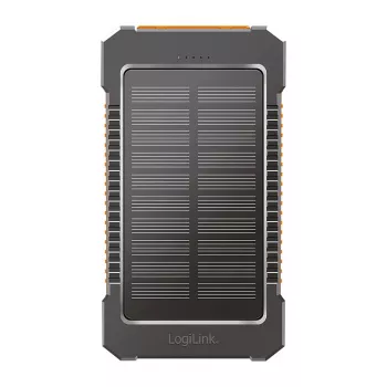 LogiLink PA0321 aurinko varavirtalähde 6000 mAh USB-C, IP65, musta