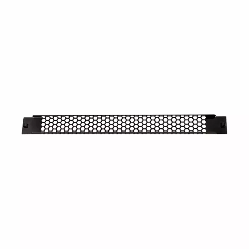 LogiLink PN110B 19 tuuman 1U tuuletettu räkkilevy musta RAL 9005