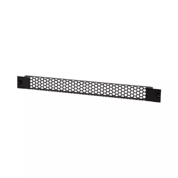 LogiLink PN110B 19 tuuman 1U tuuletettu räkkilevy musta RAL 9005