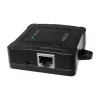 LogiLink POE005 PoE-jakaja, 1 portti Gigabit, enintään 24 W, IEEE 802.3af/at, musta