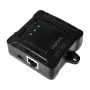 LogiLink POE005 PoE-jakaja, 1 portti Gigabit, enintään 24 W, IEEE 802.3af/at, musta