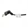LogiLink virtajohto euro-pistoke CEE 7/16 – IEC C7 0,75 m musta