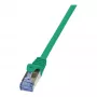 LogiLink PrimeLine Cat.6A S/FTP -verkkokaapeli, 1 m, vihreä