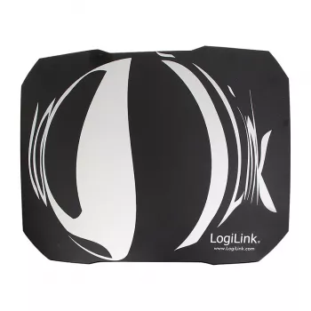 LogiLink Q1 Mate pelihiirimatto XL – mikrokuitu, liukumaton kumipohja, ommellut reunat, musta pöytäalusta