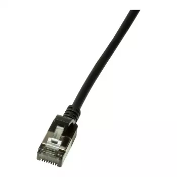 LogiLink Ultraflex SlimLine Cat6a S/FTP patchkaapeli, 2m, musta (CQ9053S)