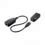 LOGILINK USB 2.0 Cat.5 -jatko, 50 m, pigtail, musta