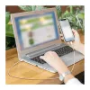 LogiLink USB 2.0 Type-C - Type-C -kaapeli, 1 m, 60W Power Delivery, nylonipunottu, pinkki