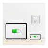 Logilink USB-A/C laturi 65 W GaN, 1x USB-A (QC), 1x USB-C (PD), valkoinen