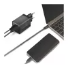 Logilink USB-A/C lataussarja, 15 W, 1x USB-A, 1x USB-C, musta