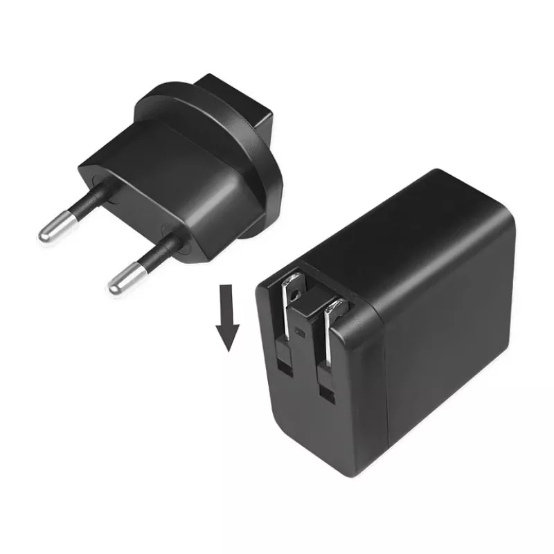 Logilink USB-A matkalaturi, 18 W, GaN, 1-portti, 1x USB-A (QC), musta